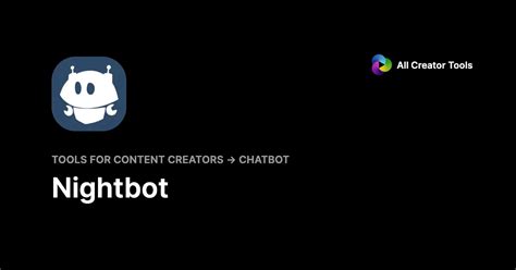 nightbot tv|nightbot chat alerts.